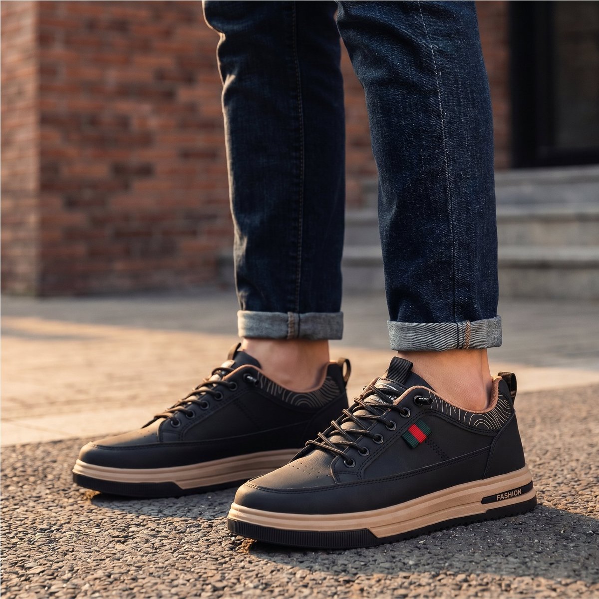 Sneaker 1626 đi với jacket